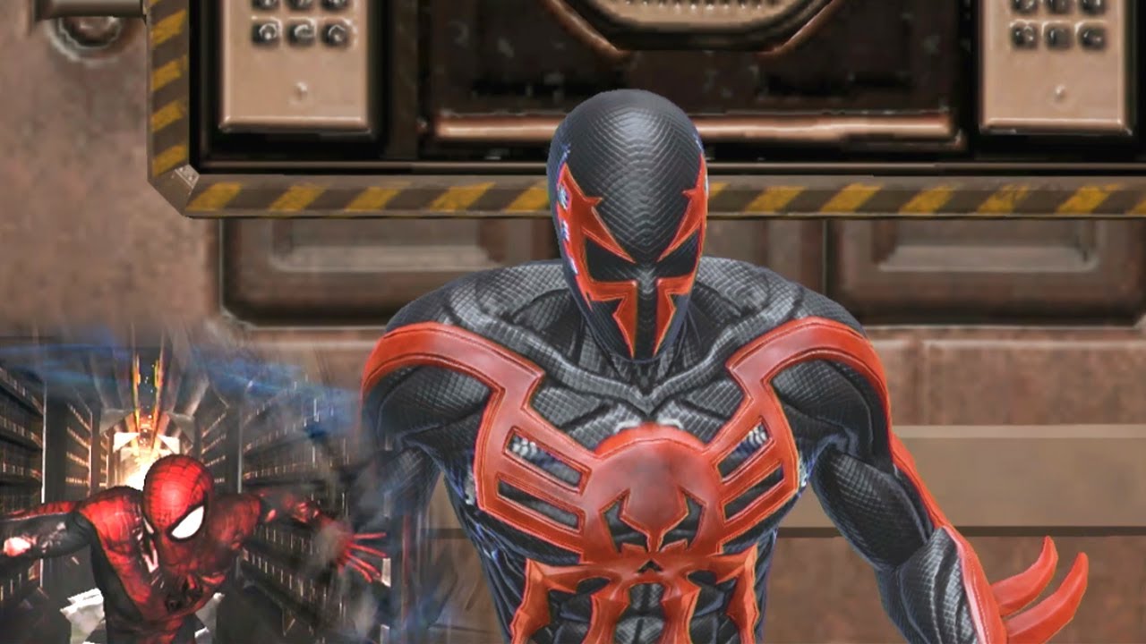 Quantum Causality #4: Miguel saves Peter from being squeezed - Spider-Man: Edge of Time