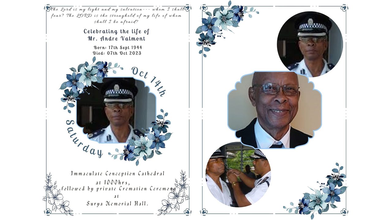 Celebrating The Life Of Mr. Andre Valmont