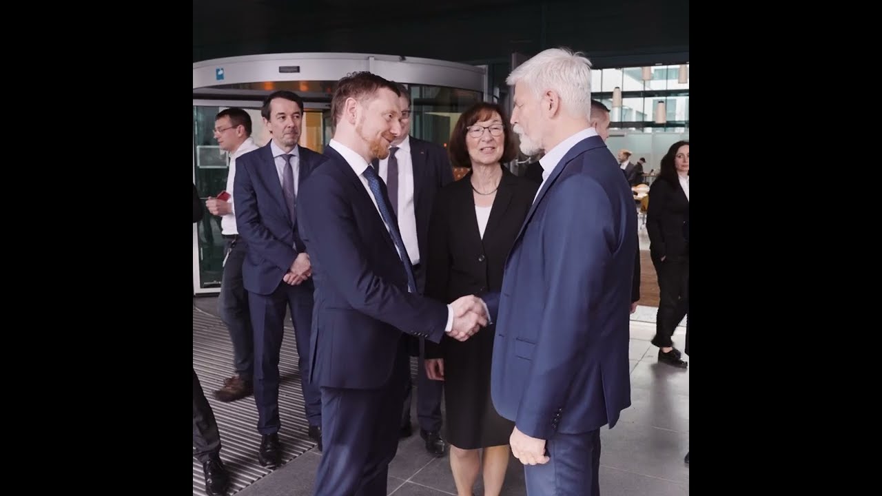 Besuch des tschechischen Präsidenten Petr Pavel in Sachsen
