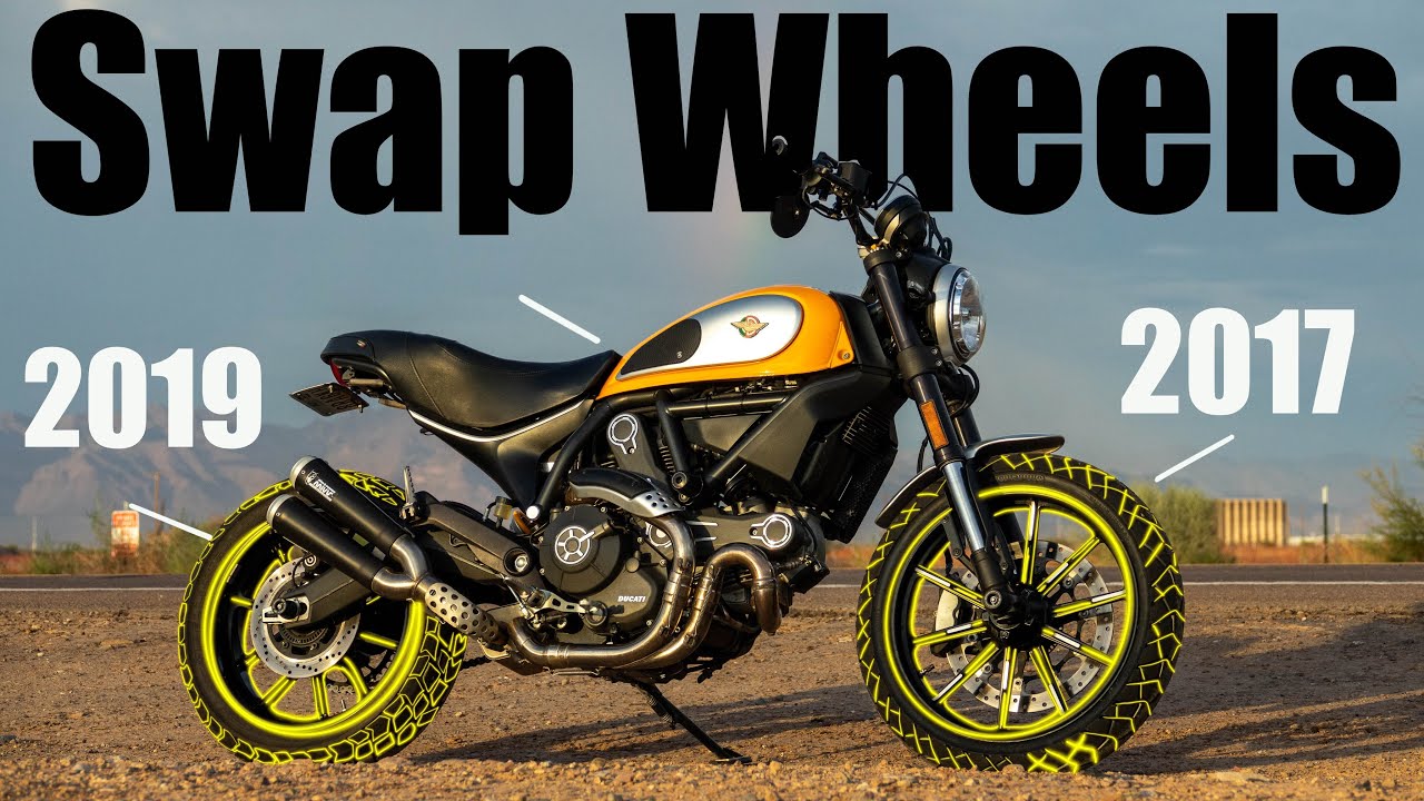 Ducati Scrambler: So You Wanna Swap Your Wheels - Tubeless Anyone?