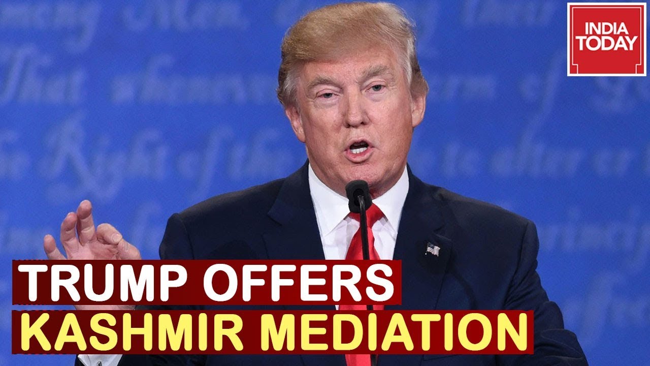 Trump's Mediation Offer : U.S Prez Reitirates Mediation Offer On Kashmir