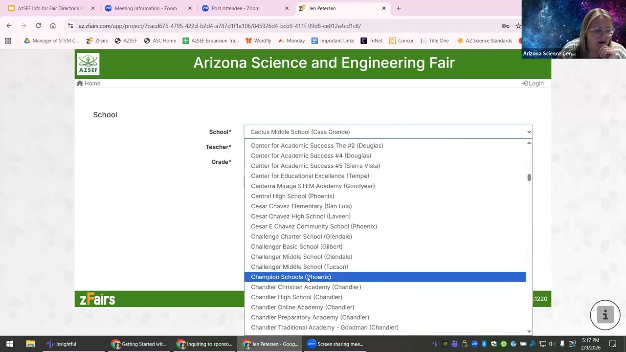 Zfairs Registration Tutorial