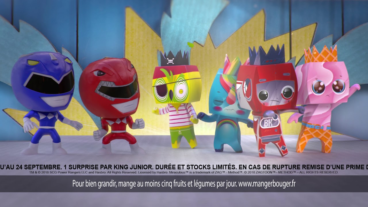 BURGER KING - MIRACULOUS & POWER RANGERS