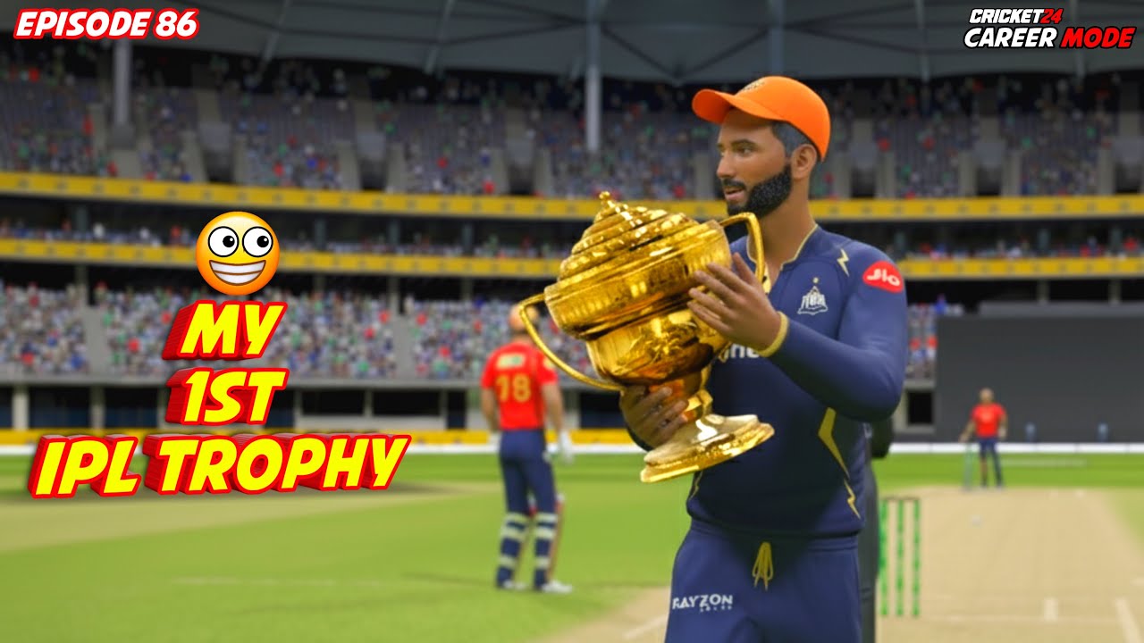 🏆 MY 1st IPL TROPHY⁉️