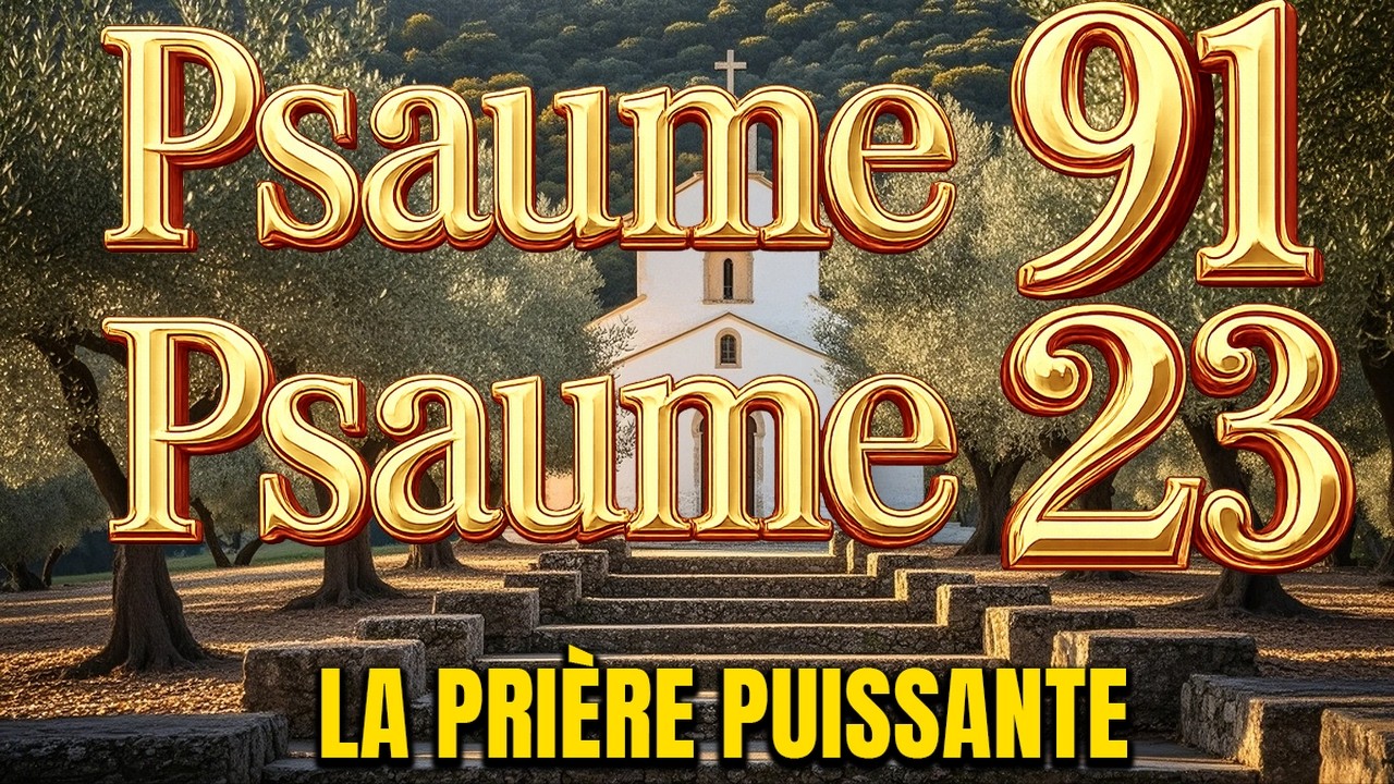 PRIÈRE DU JOUR 13 MARS – PSAUME 91 et PSAUME 23–Les deux PRIÈRES LES PLUS PUISSANTES de la BIBLE