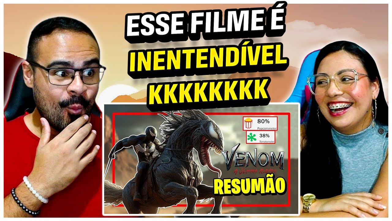 REACT Clark - Venom: A Última Rodada é uma DECEPÇÃO!? : A História em 1 Vídeo!