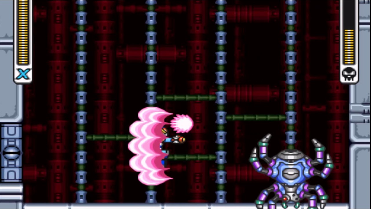 MegaMan X - 10. Bospider perfect battle
