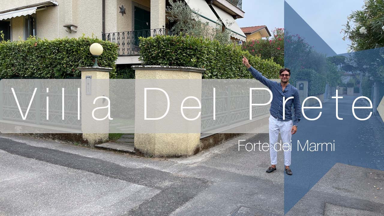 Elegante villa con giardino nel centro di Forte dei Marmi - thedreamre.it