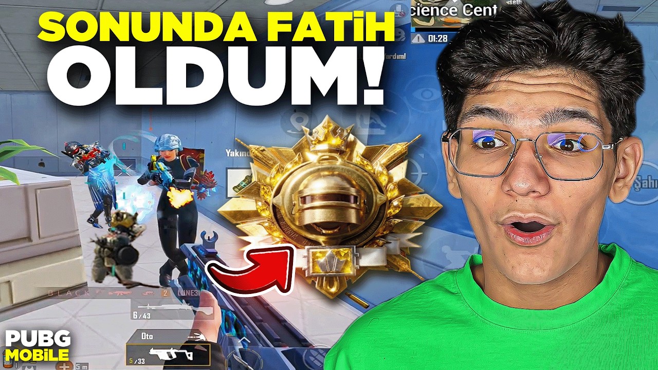 SONUNDA BAŞARDIM! FATİH OLDUM ?! - PUBG MOBİLE