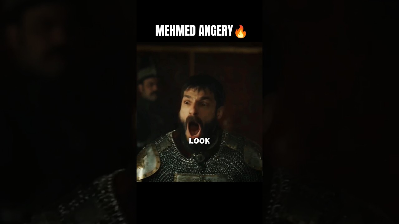 Angery Mehmed🔥#shorts #islamic #fatihsultanmehmed #edit ##aura #turkishseries #attitude #anger