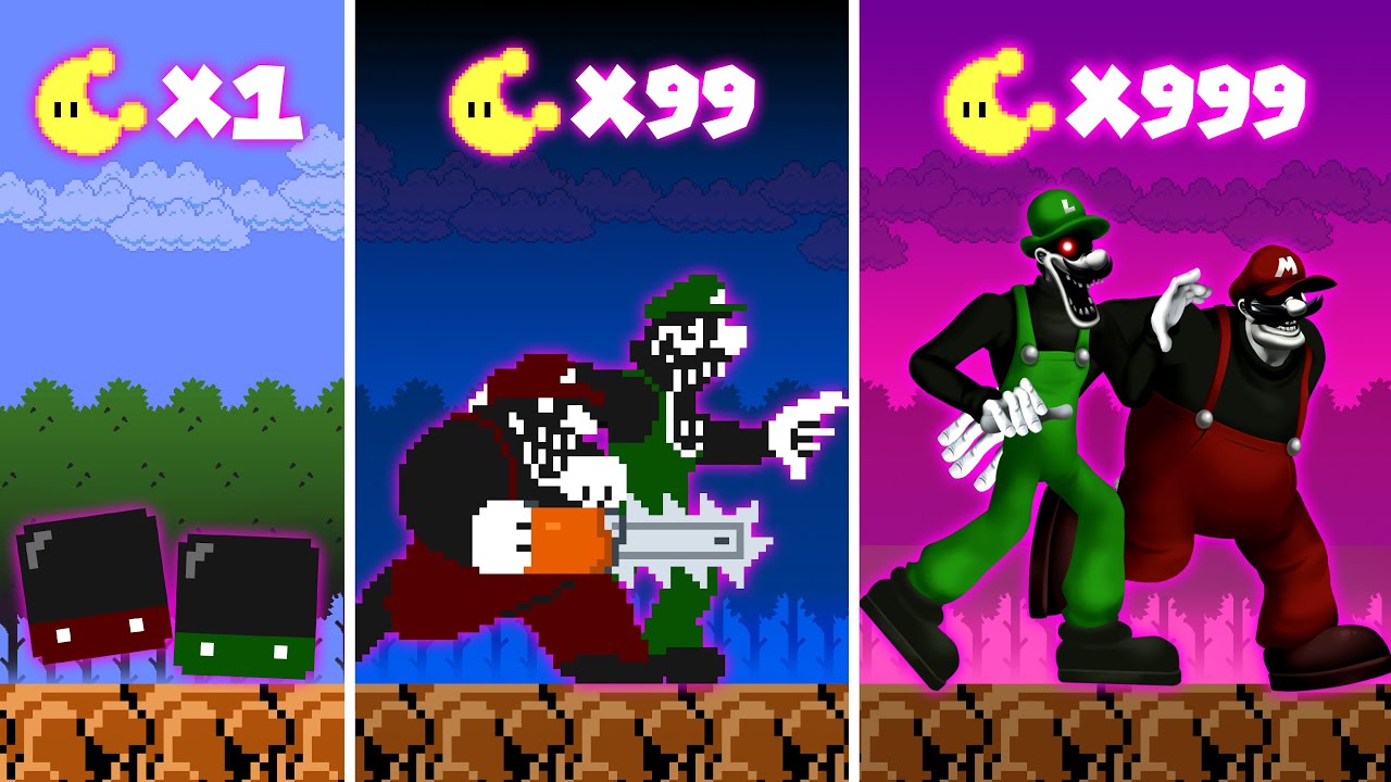 What If Every Moon Makes MX vs Mr L Turns To REALISTIC? | ADN MARIO GAME