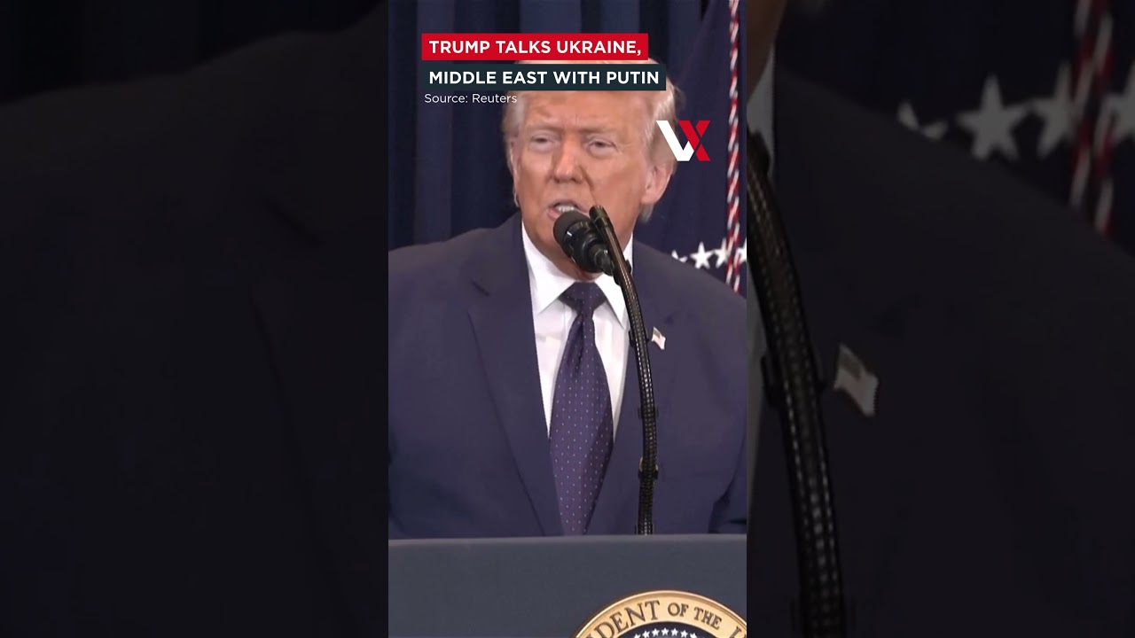 Trump Reports Positive Call With Putin About Ukraine & Middle East | VERTEX