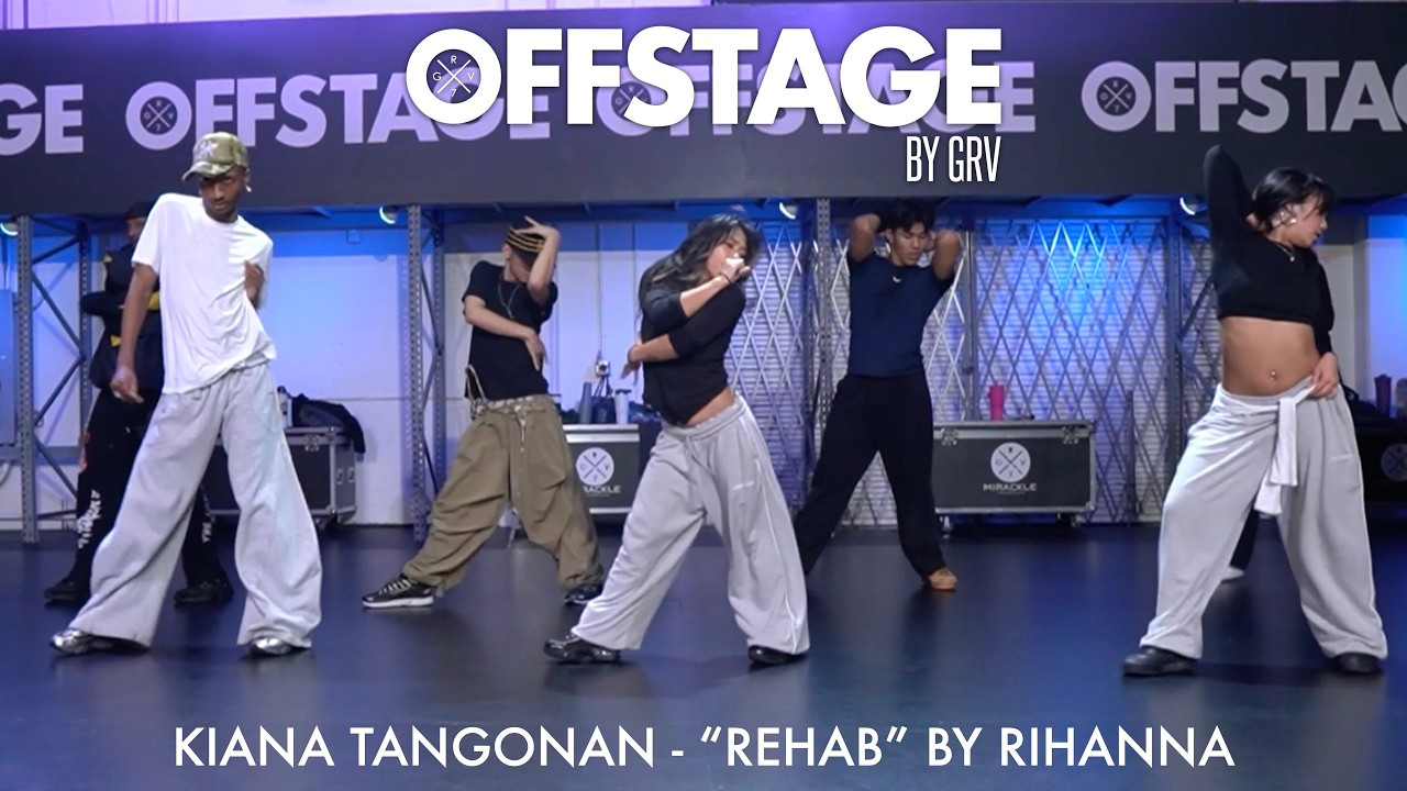 Хореография Кианы Тангонан под песню &laquo;Rehab&raquo; Рианны в Offstage Dance Studio.