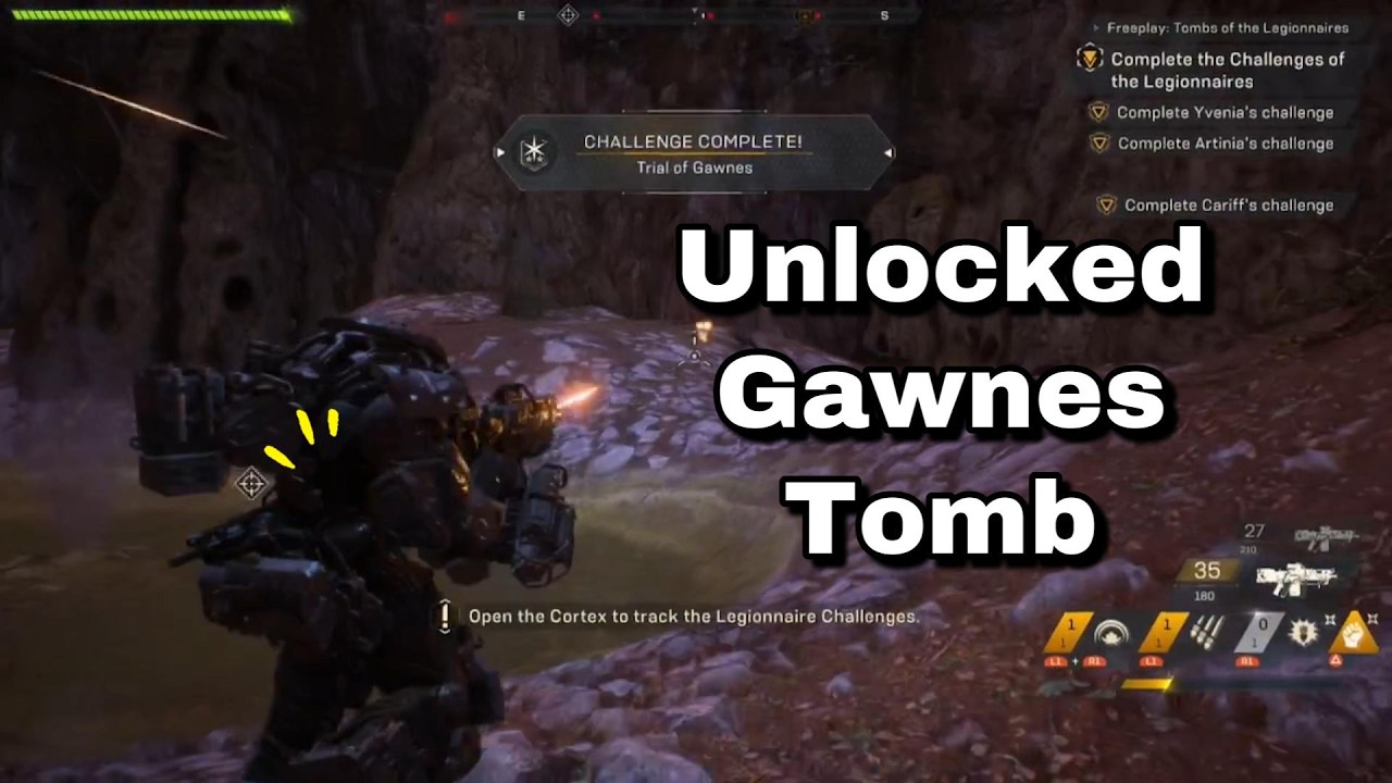 Anthem: Unlocked Gawnes Tomb