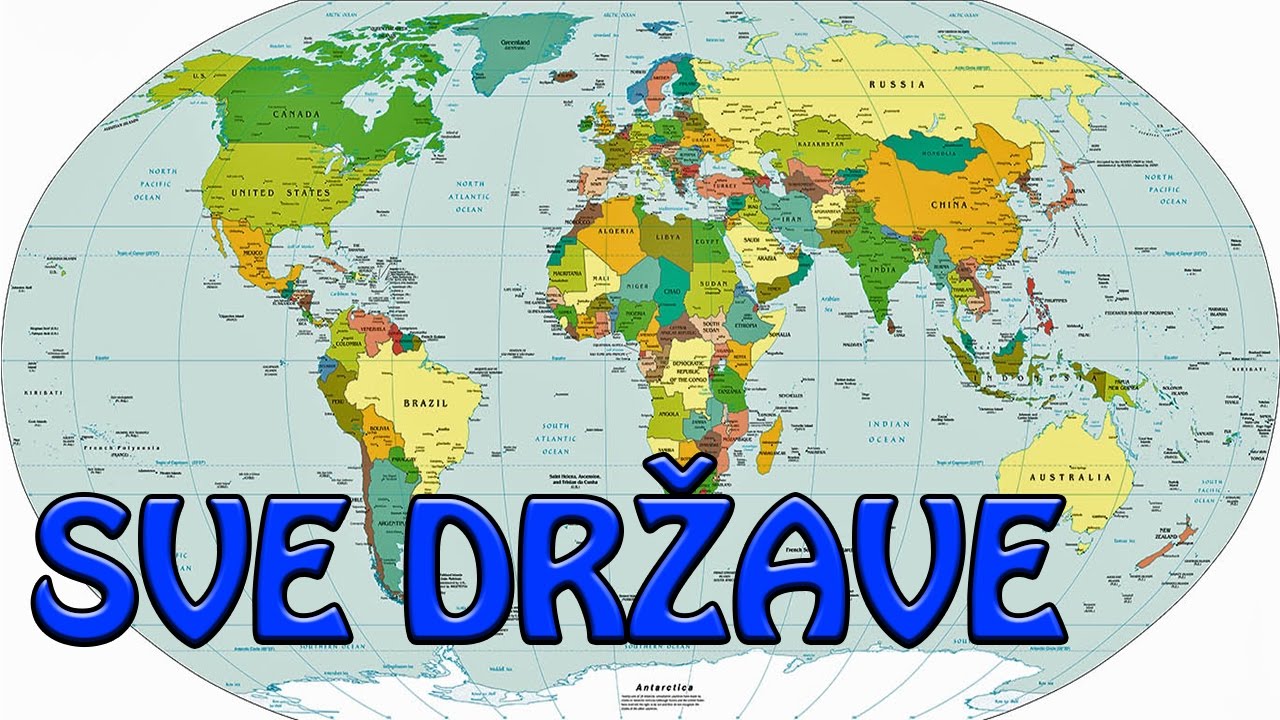 Sve države svijeta iz glave