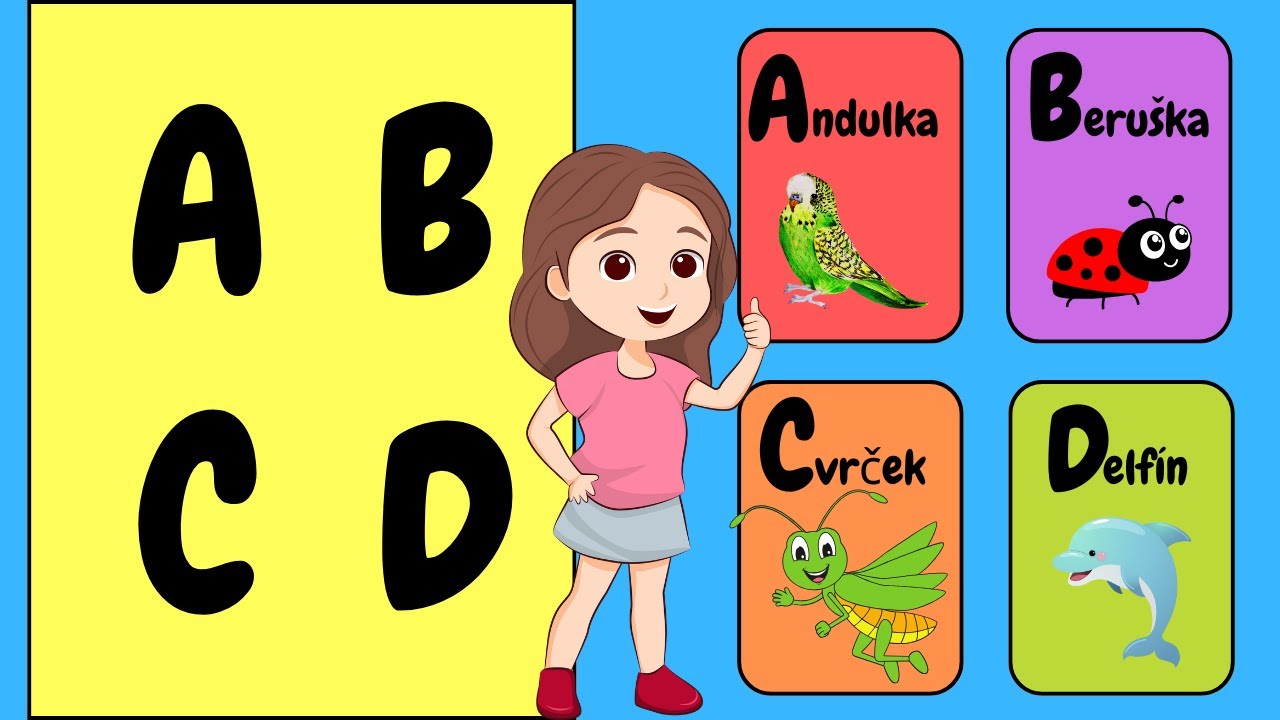 Vesel&eacute; učen&iacute; pro děti ABECEDA ZV&Iacute;Ř&Aacute;TEK