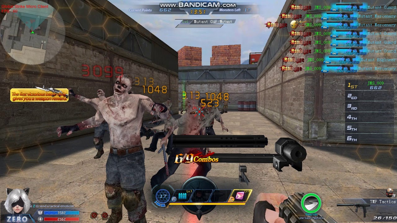 Global Strike Gun TMP Tactics