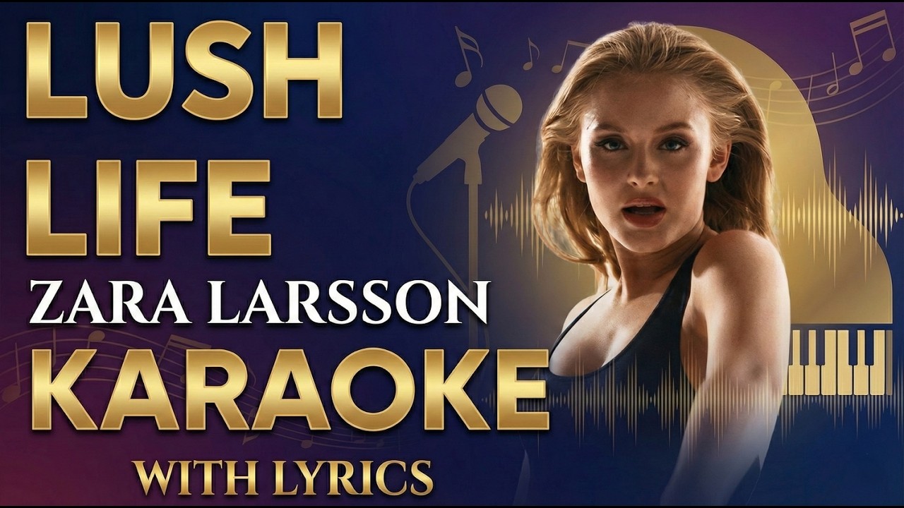 Zara Larsson - Lush Life | Karaoke Version with Lyrics | Shaun Karaoke