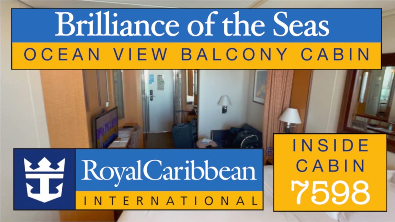 Royal Caribbean Cabin Brilliance of the Seas Cabin 7598 Tour