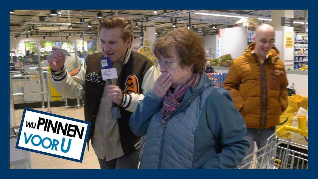 Verrassing bij de Jumbo: Ans en Thomas krijgen een Flink Gevulde Boodschappenkar!