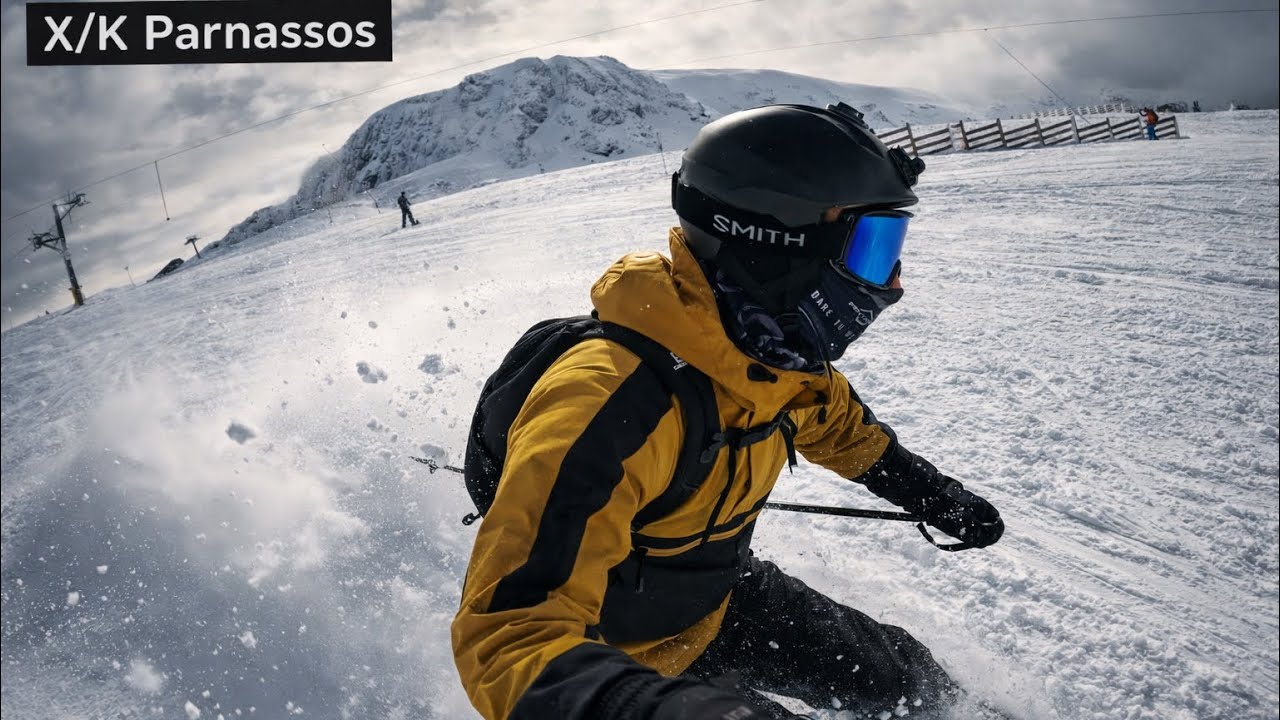 &Mu;ί&alpha; &mu;έ&rho;&alpha; &sigma;&tau;&omicron; &Chi;&iota;&omicron;&nu;&omicron;&delta;&rho;&omicron;&mu;&iota;&kappa;ό &kappa;έ&nu;&tau;&rho;&omicron; &Pi;&alpha;&rho;&nu;&alpha;&sigma;&sigma;&omicron;ύ - Parnassos ski