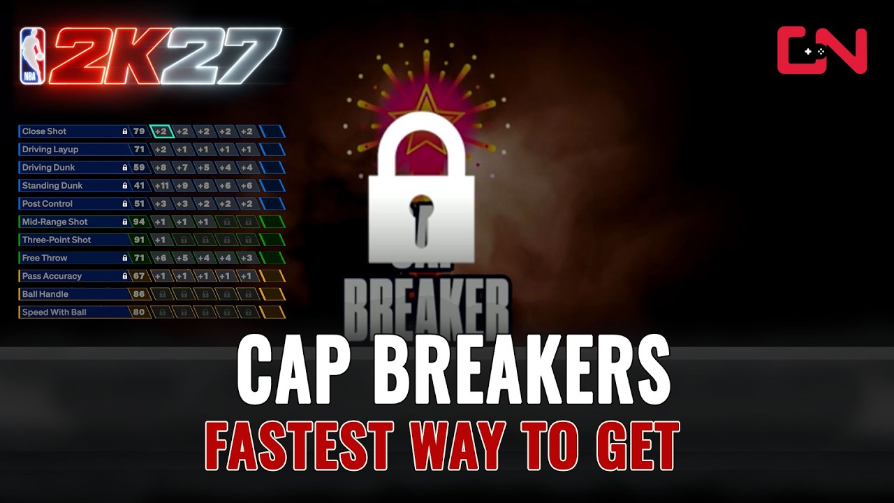 NBA 2K27 Cap Breakers - Fastest Way to Get & Unlock