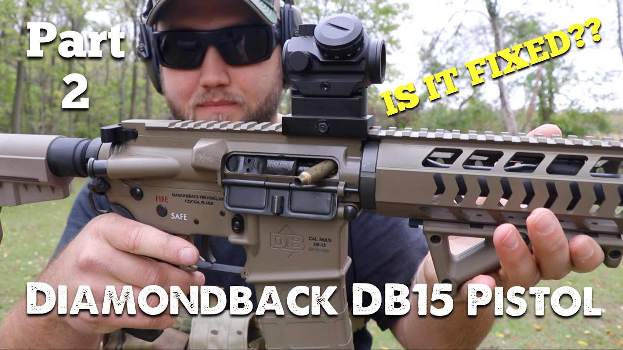 ЭТО ПОЧИНЕНО?? - Пистолет Diamondback DB15 - Часть 2