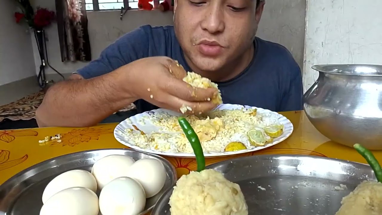 মসুর ডাল।। আলু সিদ্ধ।।ডিম সিদ্ধ।।😘😘 দারুণ খেলাম, সত্যি 👌👌