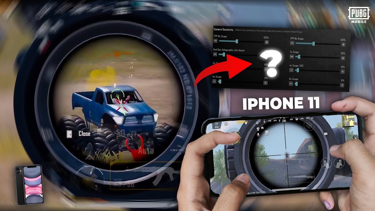 SENSITIVITAS TERBAIK IPHONE 11 DI 2024 ! SENSI REFLEKS 100% | SENSITIVITAS PUBG MOBILE TERBAIK