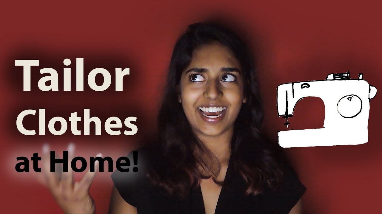 How to Tailor Clothes at Home | A Beginner's Guide to Alterations (Resize Pants, T-Shirt, Dress )