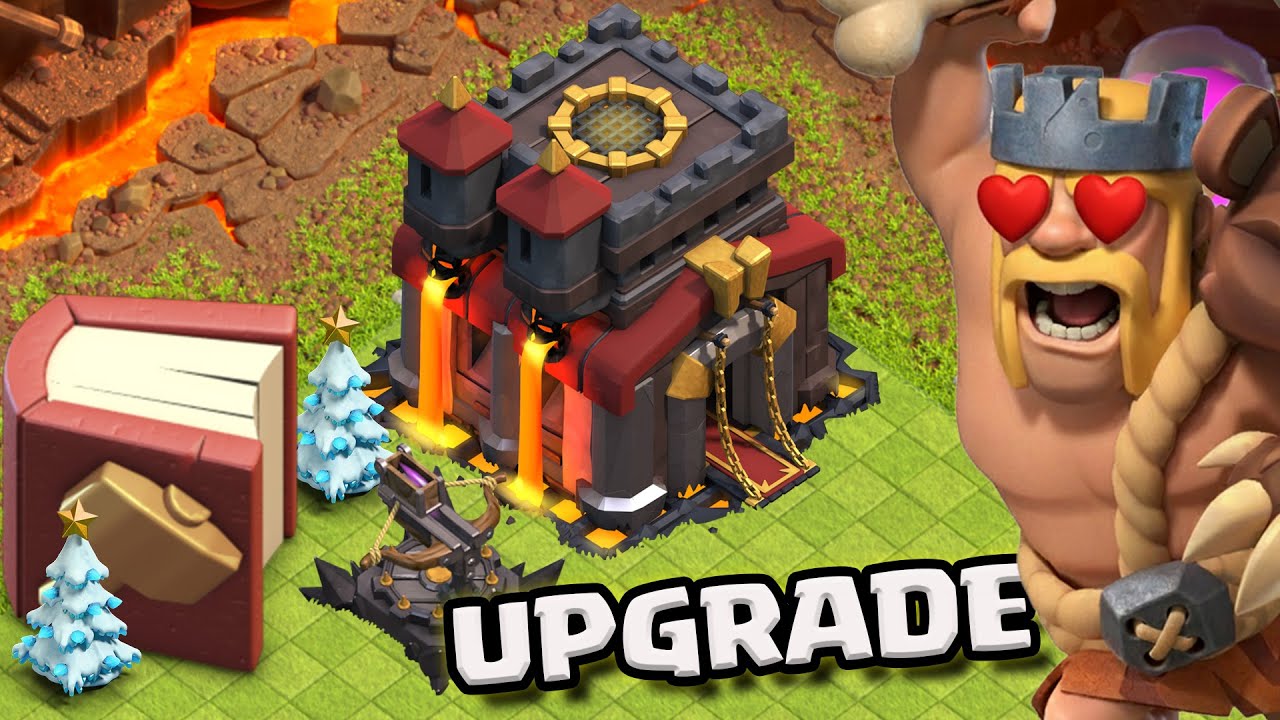 UPGRADING to TH10 in CLASH of CLANS 