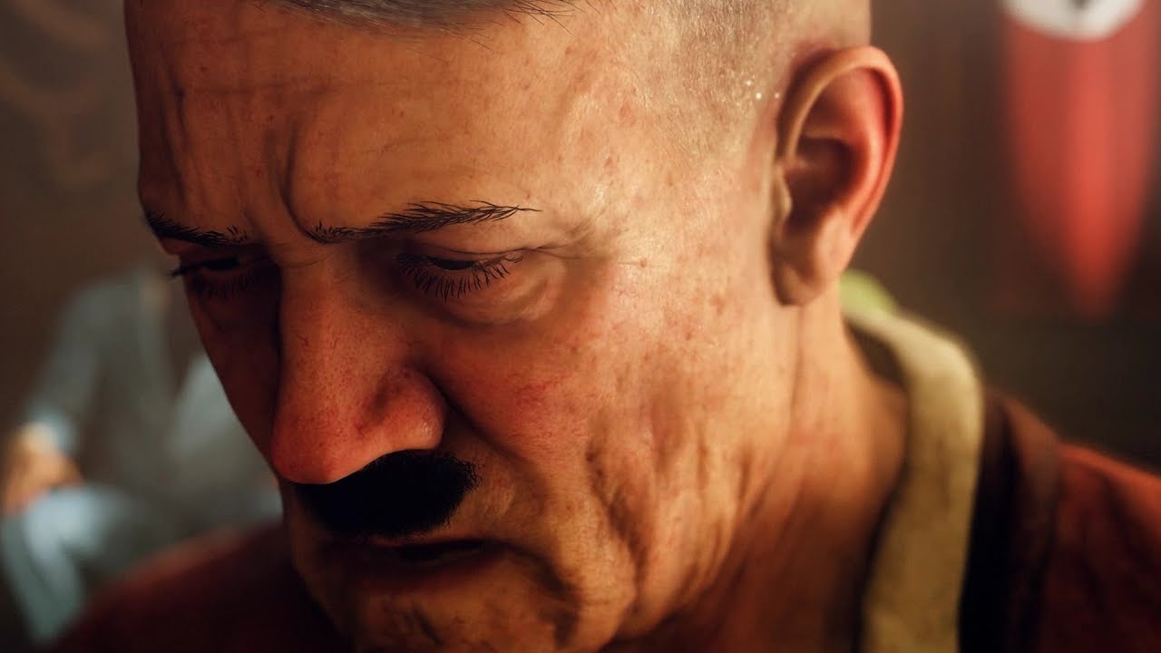 Adolf Hitler - Wolfenstein 2: The New Colossus - Cutscene