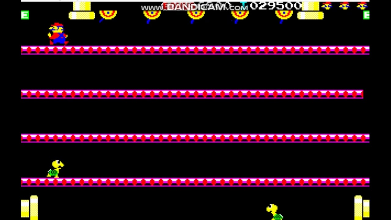 All versions of Mario Bros Special I played so far Part 1 (Nec Pc-88, Sharp X1, Sharp Mz-1500)
