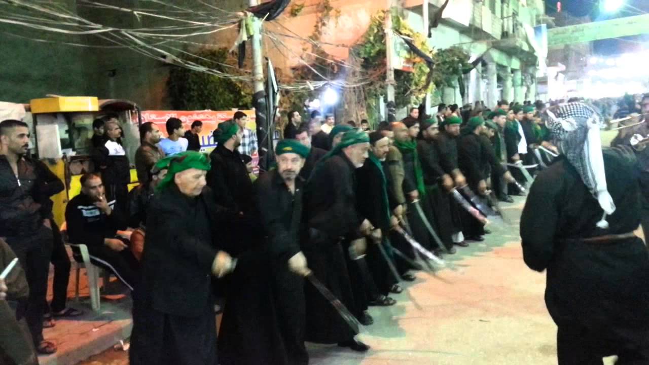 موكب شباب علي الأكبر في الكوفة يا حيدر