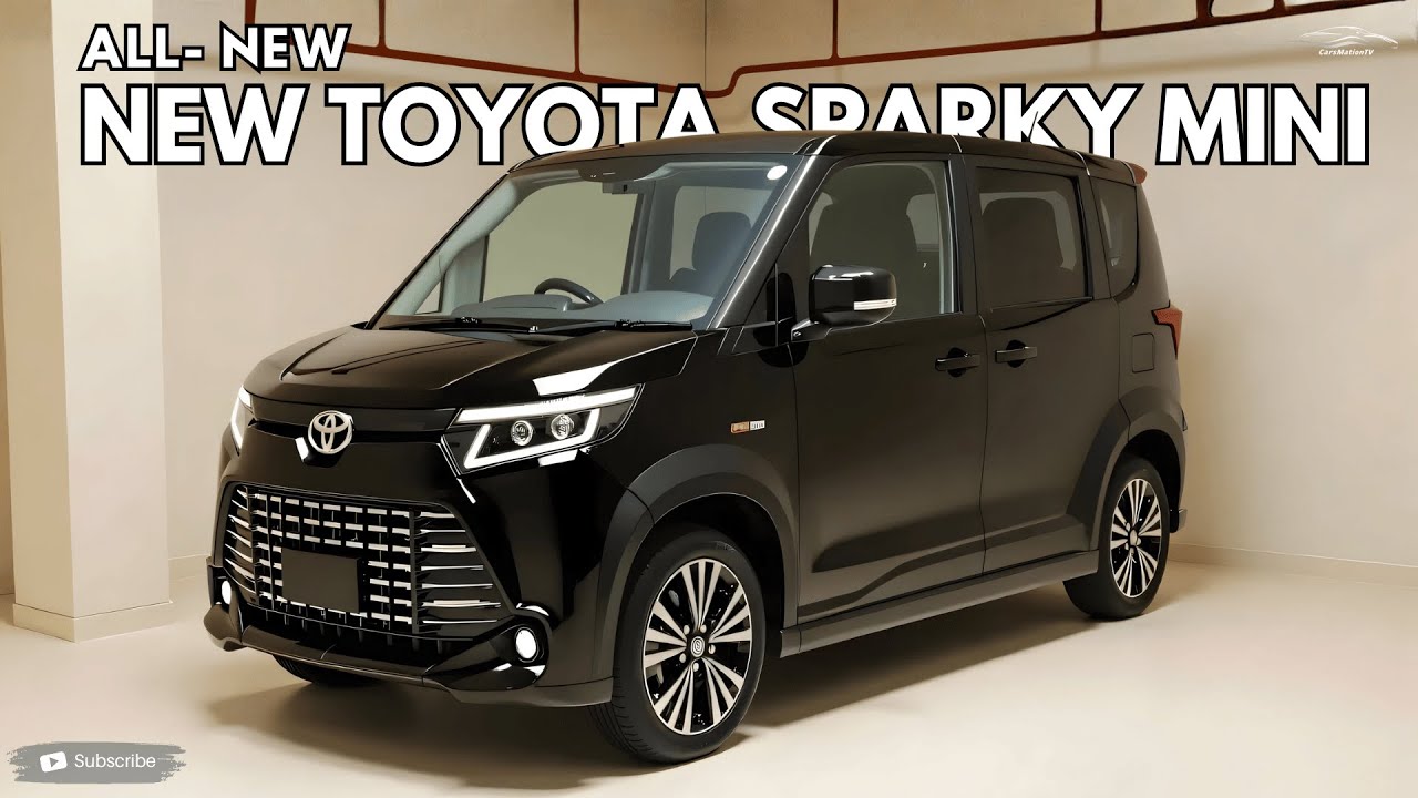 新型トヨタ・スパーキーミニ発表 - お手頃価格で、効率も良く、そして楽しい