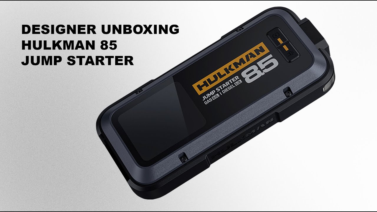 Designer Unboxing: Hulkman 85 Car Starter I Got For My Polestar 2