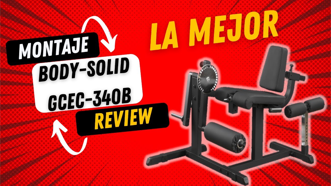 ✔️🦵😍💰MÁQUINA DE PIERNA BODY-SOLID GCEC-340B. REVIEW Y MONTAJE✔️🦵😍💰 --SIEMPRE FUERTES-