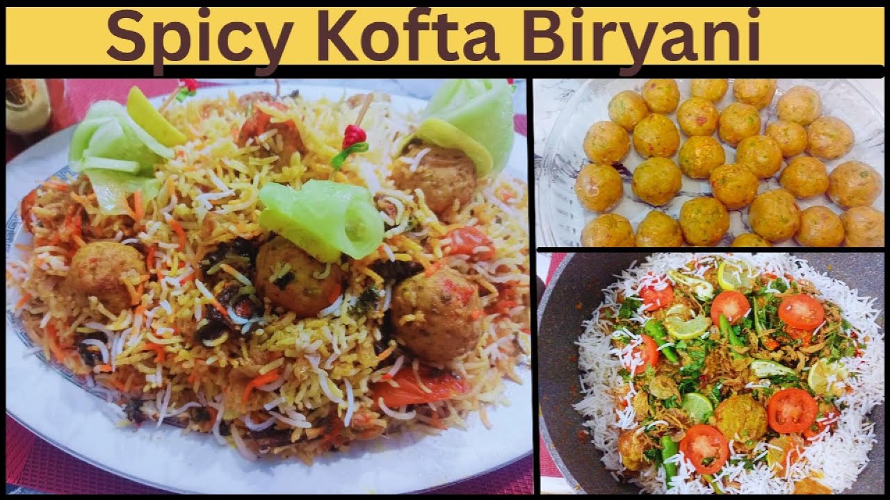 Spicy Chicken Kofta Biryani | Dum Kofta Biryani  @flavorfulcooingwithfaiza