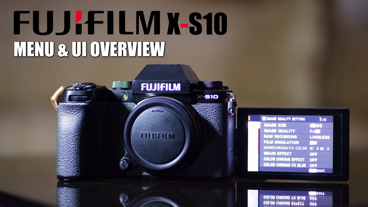 Fujifilm X-S10 | Fujifilm X Series Camera | Menu & UI