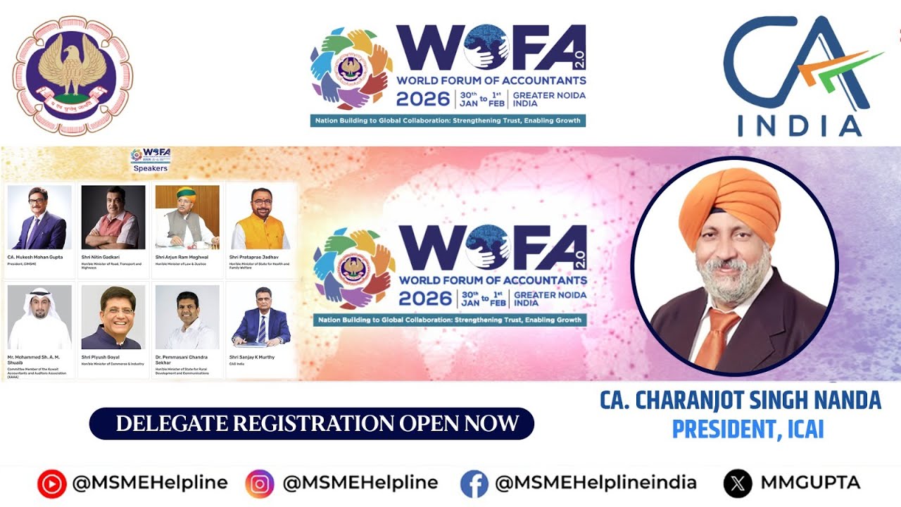 Join WOFA for Great Networking :: World Forum of Accountants (WOFA 2.0)