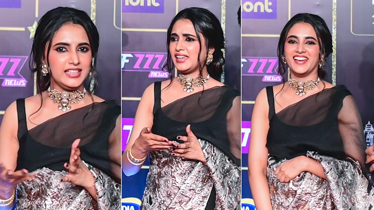 Doctor movie fame Priyanka Mohan cutely speaking Kannada | SIIMA red carpet