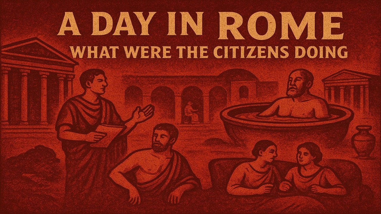 A Day in Rome What Were the Citizens Doing