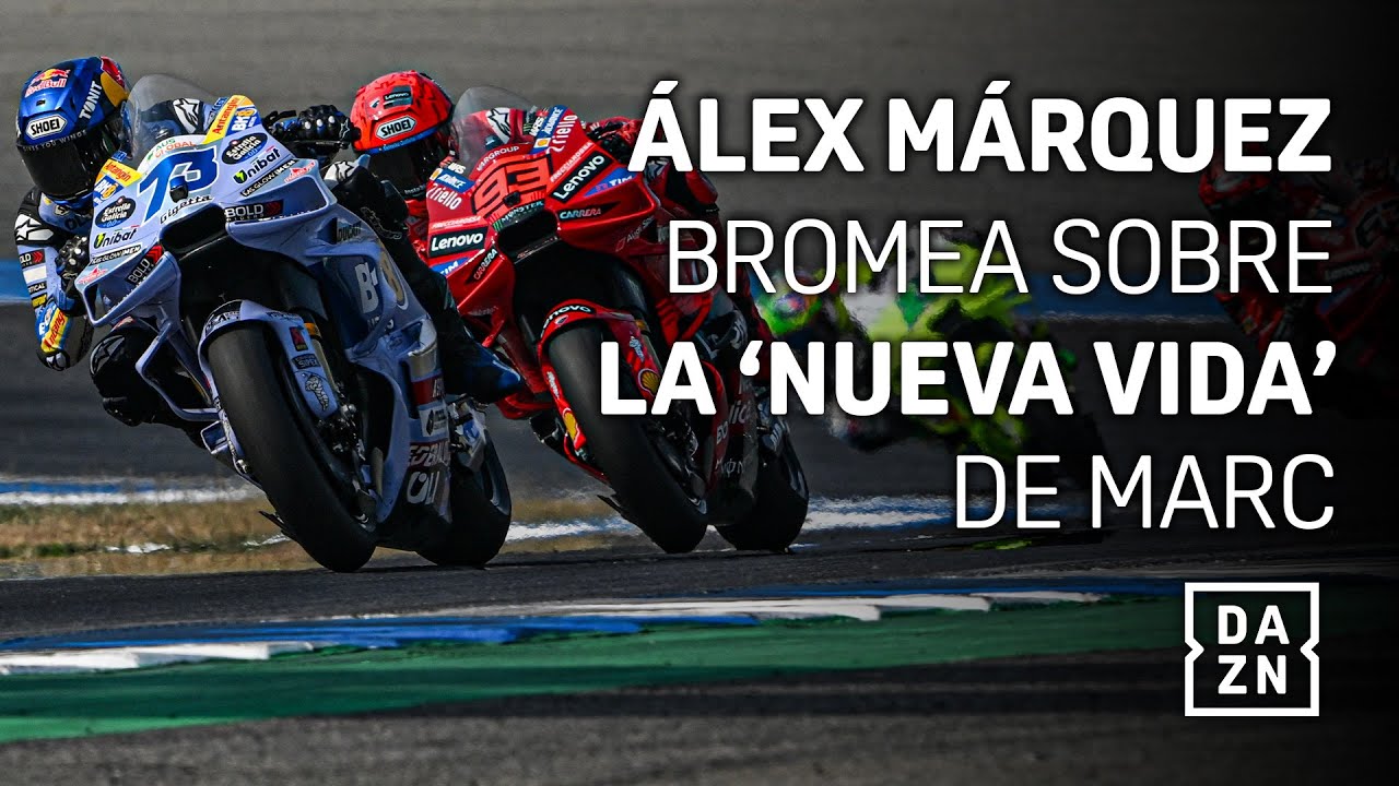 &Aacute;lex M&aacute;rquez bromea sobre la 'vida de jubilado' de su hermano Marc #MotoGP