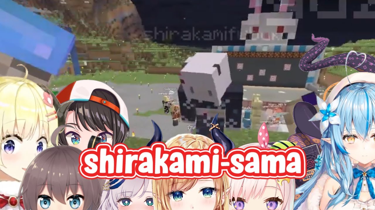 Holo members treat Fubuki like a God on Hololive Summer Festival [Hololive ENG Sub]