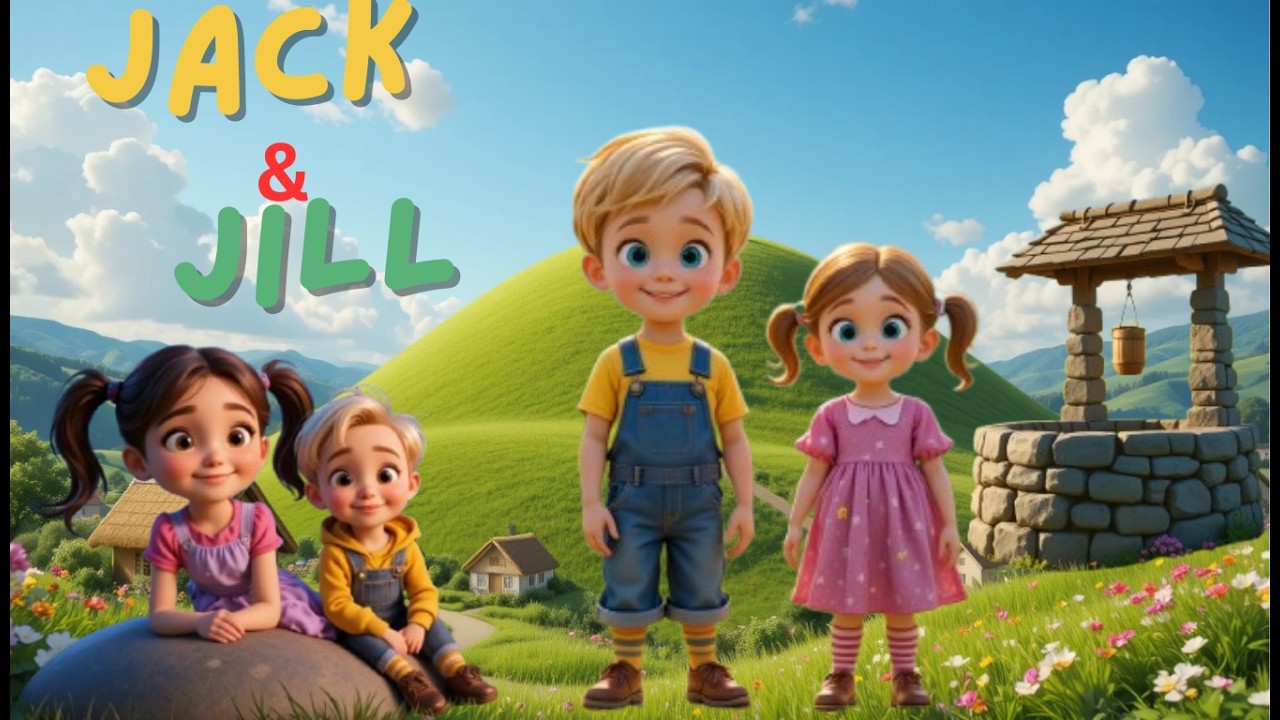 Jack & Jill  | Kids Songs | ToonyFun4u