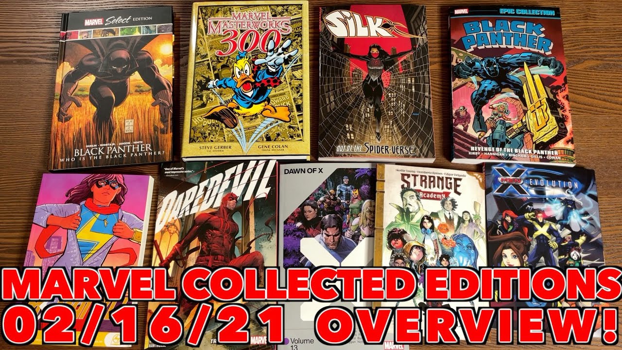 New Marvel Books 02/16/21 Overview!