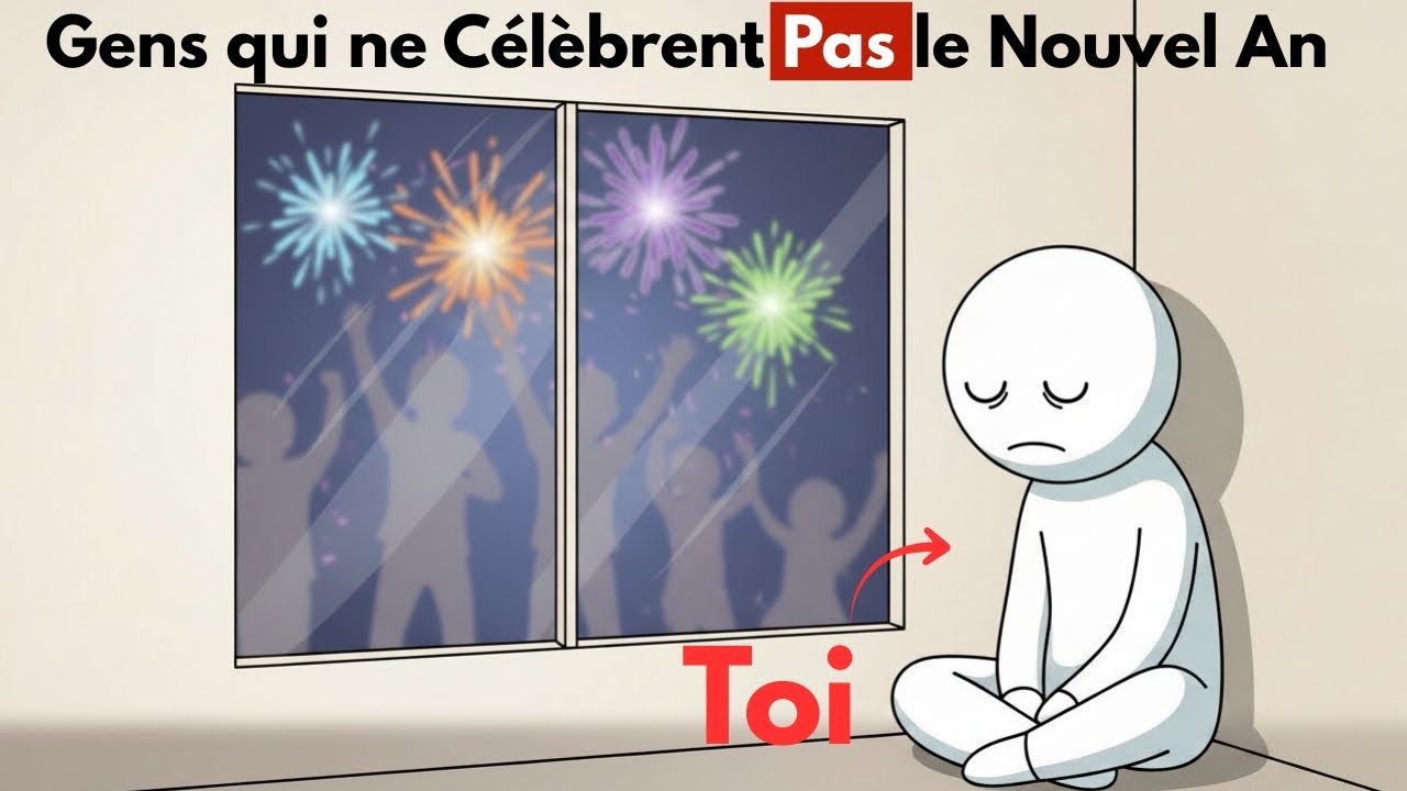 La psychologie secrète de ceux qui ne ressentent rien le jour du Nouvel An