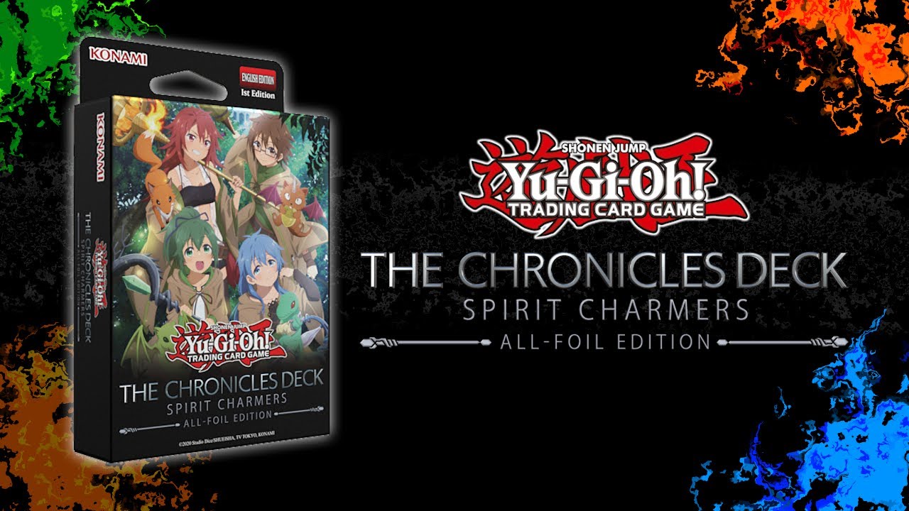 Колода Yu-Gi-Oh! TCG - THE CHRONICLES DACK: Spirit Charmers (полностью фольгированное издание) - ...