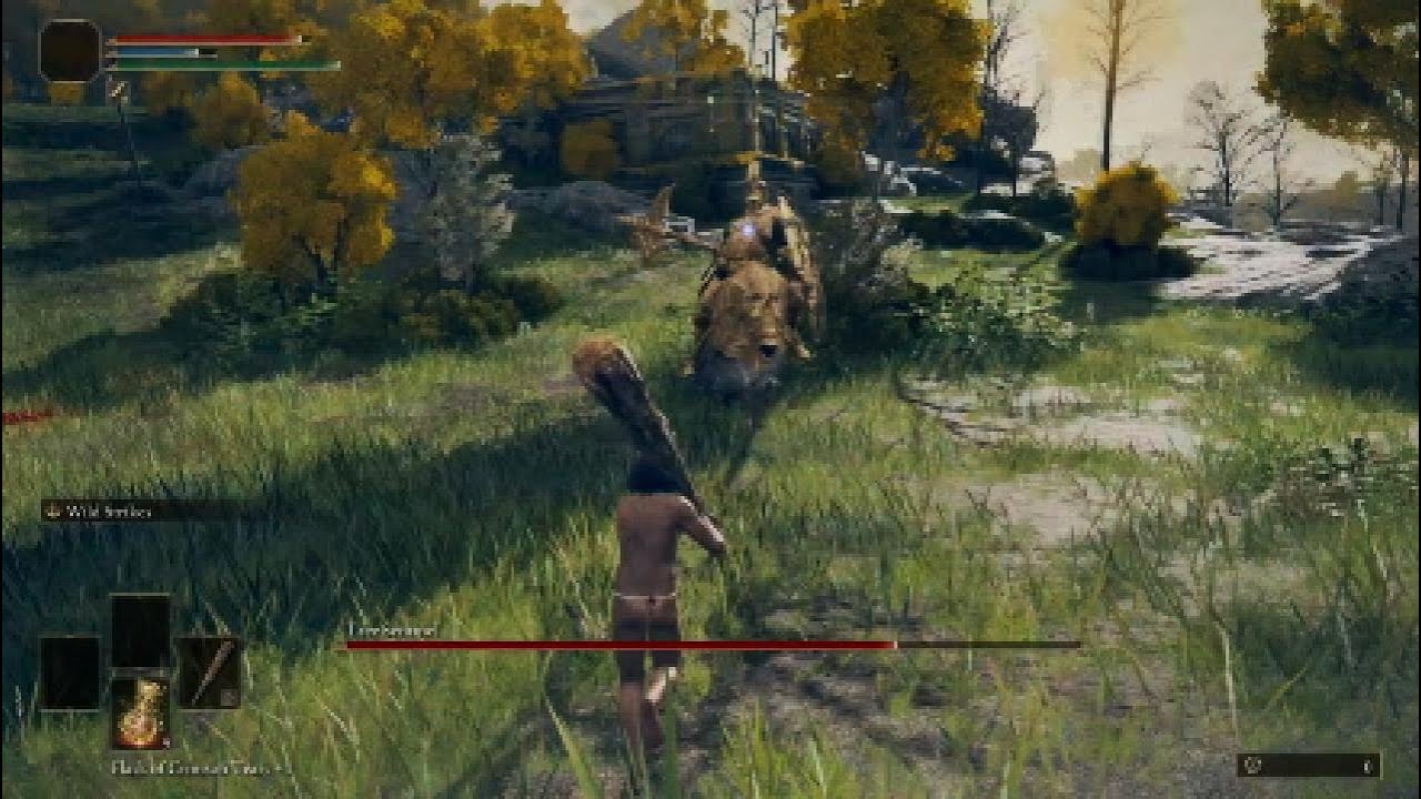 Caveman Conk Vs. Limgrave Tree Sentinel (Elden Ring Caveman Playthrough)