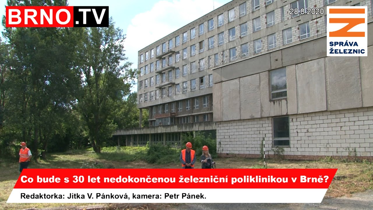 CO BUDE S 30 LET NEDOKONČENOU ŽELEZNIČNÍ POLIKLINIKOU V BRNĚ? www.BRNO.TV